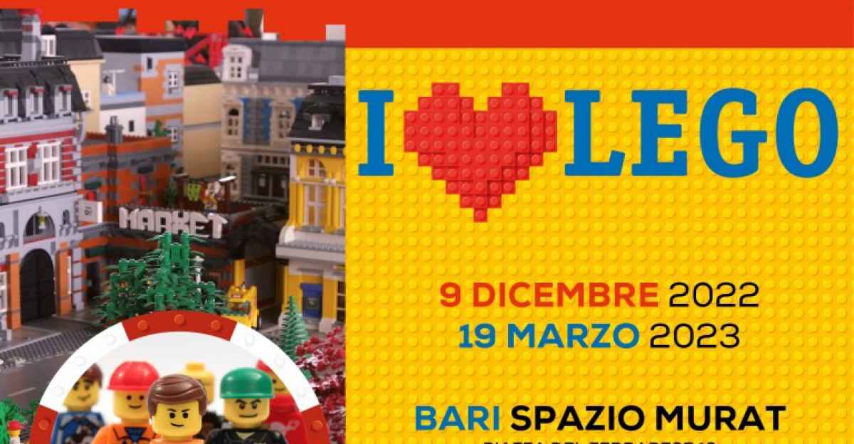 Bari I Love Lego Allo Spazio Murat La Mostra Sui Mattoncini Più Amati Al Mondo