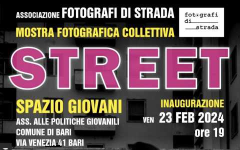 Bari, ''Street'': a Spazio Giovani la mostra dei fotografi di strada