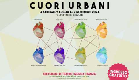 Bari, al via ''Cuori urbani'' con concerti, spettacoli e laboratori gratuiti