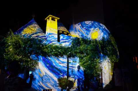 ''Alberobello light festival'': illuminazioni artistiche nel rione Monti