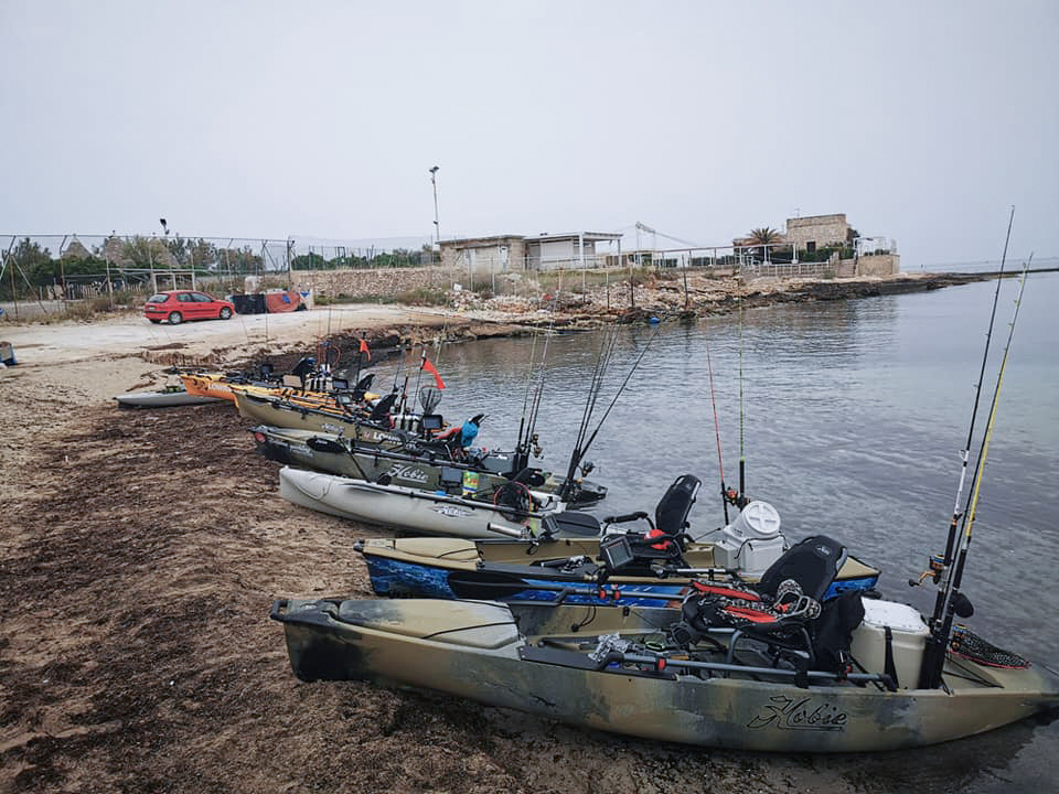 La pesca a bordo di un kayak  Barinedita - Testata giornalistica online